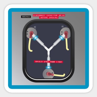 Flux Capacitor Sticker